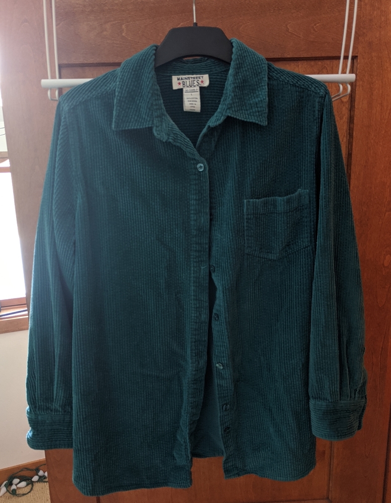 Vintage Corduroy Button-up Shirt